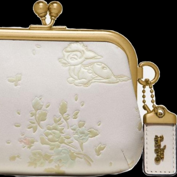 Coach Disney X Kisslock Frame Pouch With Bambi - Picture 2 of 3